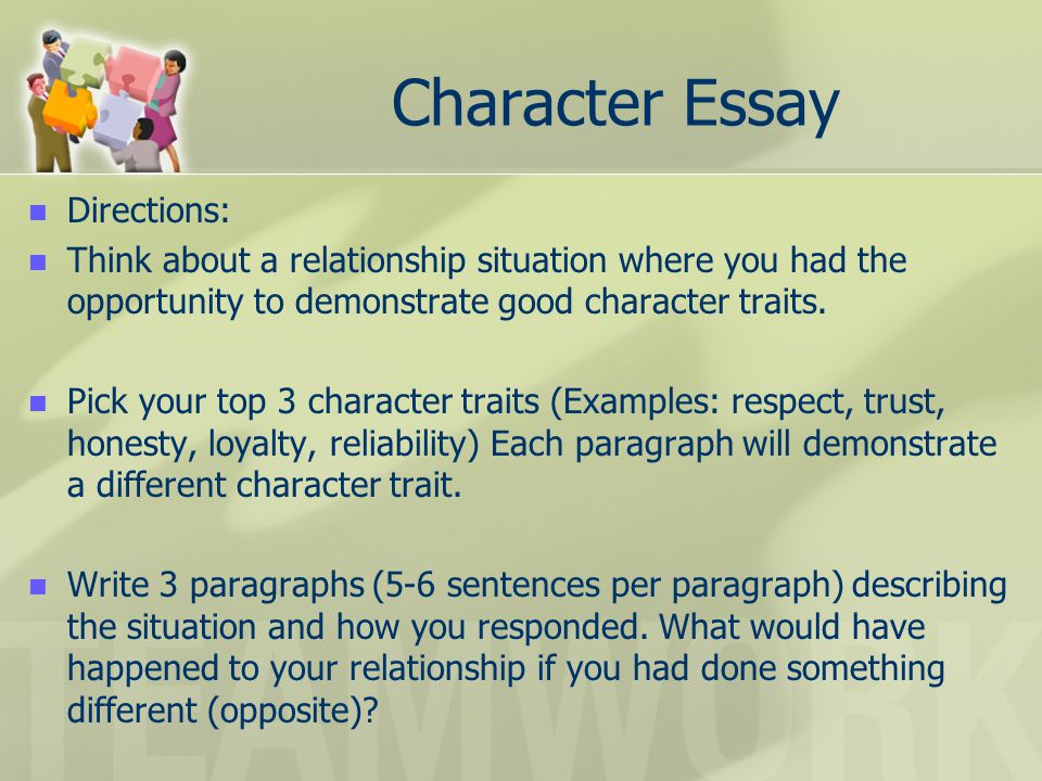 Respect in relationships essay